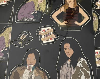Yellowjackets inspired sticker sheet