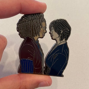 Tanthamore Kit & Jade Willow inspired enamel pin