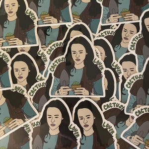Adesivo Cactus ispirato a Twilight di Bella Swan
