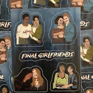 Final Girlfriends sticker sheet