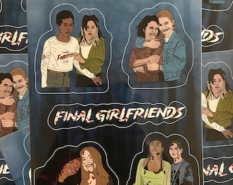 Final Girlfriends sticker sheet