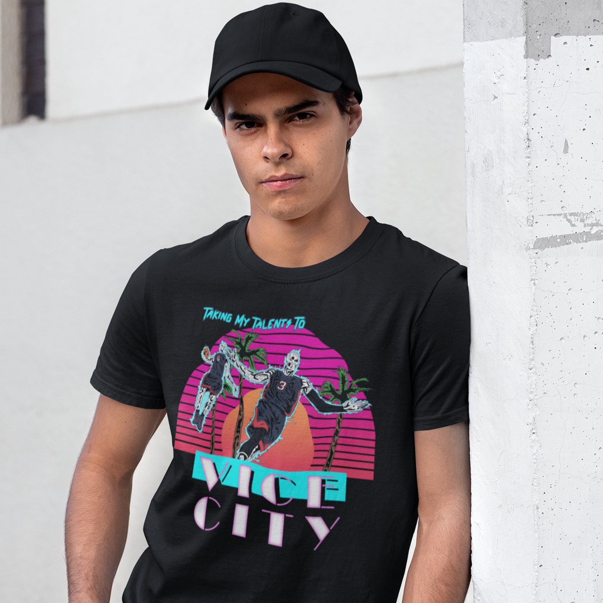 Dwyane Wade Miami Miami Vice City T-Shirt Cotton Short Sleeve Tee Shirt -  AliExpress