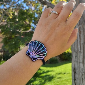 Hair Ties for Girls, Shell Hair Tie, Gifts for Girl, Gifts for Mom, Mother and Daughter, Best Hair Ties, Best Hair Tie, KPOP, Korean, Korea