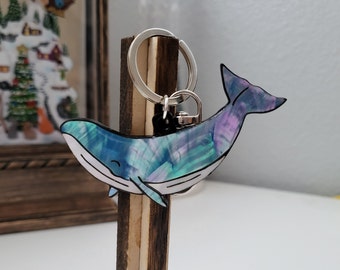 Customized Keychain, Whale Keychain, Gifts for Girl, Gifts for Mom, Mother Daughter, Mother and Child, Best Keychain, Korea, Charm, Keepsake