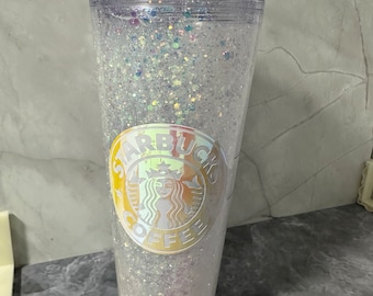 Snowglobe custom tumbler