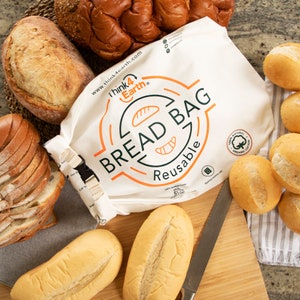 Organic Reusable Bread Bag - Keep Your Bread Fresh and The Environment Clean!