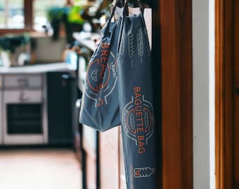 Reusable Bread and Baguette Bag, 2 Pack - Keep Your Loaves Fresh and Crusty!