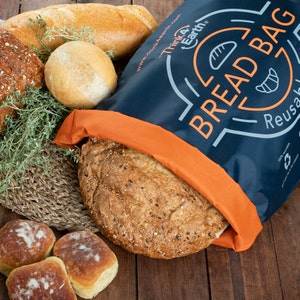 Reusable Freezer Bread Bag - Keep Your Homemade Bread Fresh for Longer!