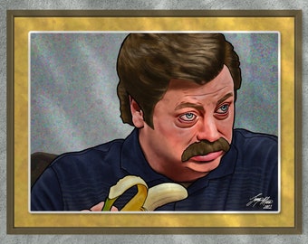 Ron Swanson vs the Banana (Original)