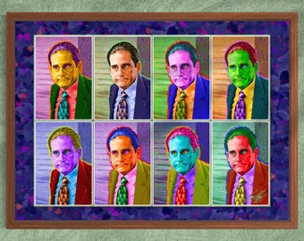 The Roast of Michael Scott (Warhol)