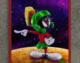 Marvin Arrives First (Marvin the Martian)