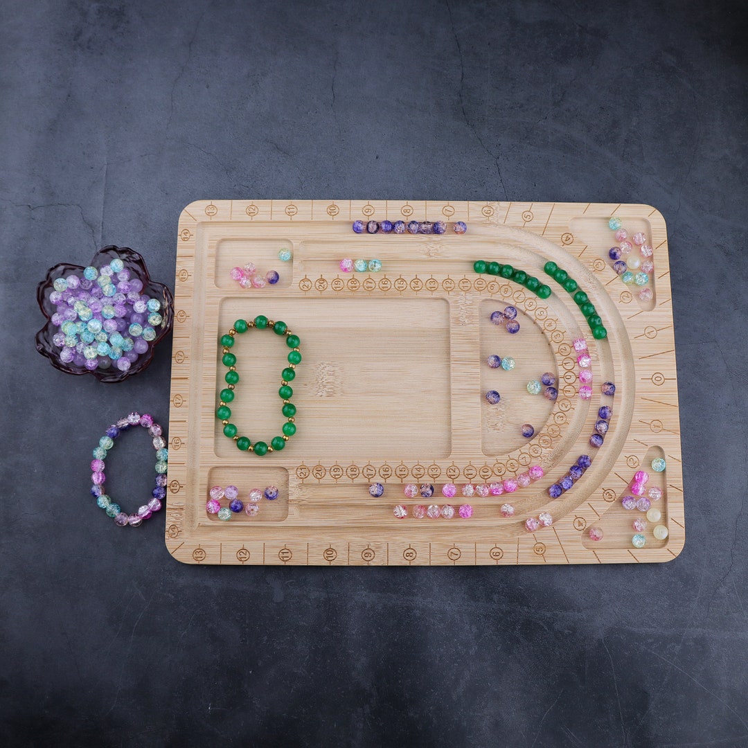 Necklace Design Board Small Accurate WOOD Beading Board for Jewelry