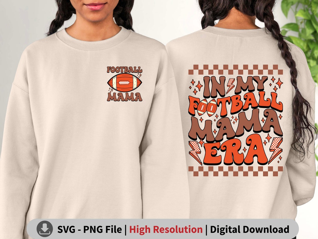 In My Football Mama Era PNG SVG Football Mom Era Png Rugby - Etsy