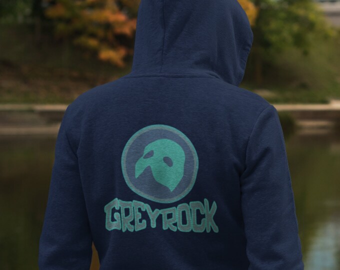 Survivor's Grey Rock Mask Hoodie Unisex Heavy Blend Hooded Sweatshirt