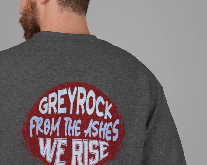 Grey Rock 'EmpowerRise' Sweatshirt -  Empowerment Apparel Unisex Heavy Blend Crewneck Sweatshirt