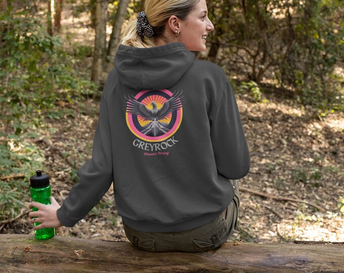Grey Rock "Phoenix Rising" Unisex Hoodie - Empowering Survivors of Narcissistic Abuse
