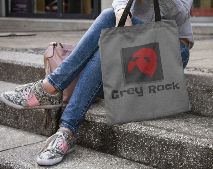 Grey Rock "Norma" Tote Bag (AOP) - Aesthetic, Stylish and Practical Tote Bag for Women.
