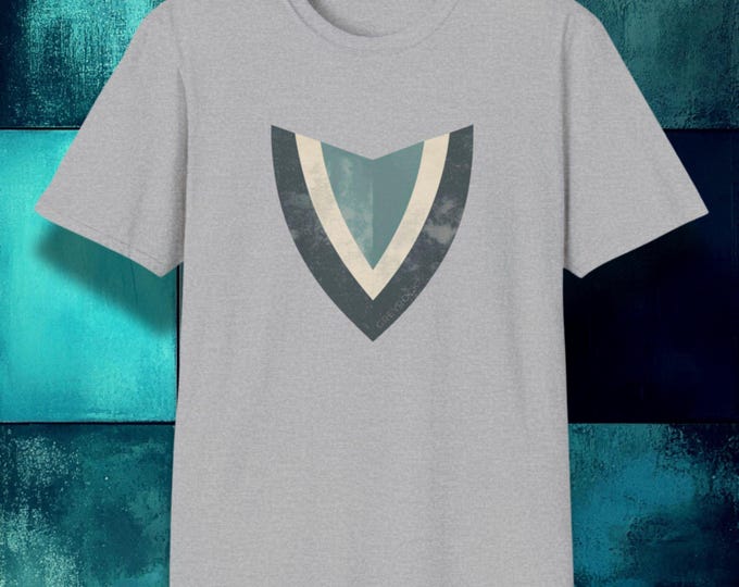 Inner Fortress Tee | Symbolic Anti-Narcissistic Abuse Design | Inner Strength & Protection | Unisex Grey Rock Apparel