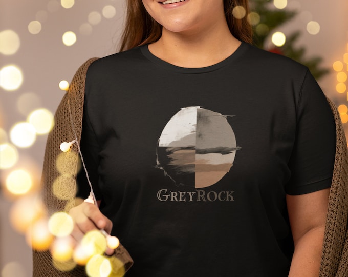 Empowering Grey Rock 'Mother Nature' Unisex T-Shirt | Unique Contemporary Design for Narcissistic Abuse Survivors"