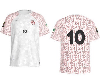 Maillot de la Tunisie Foot (voetbalshirt Tunesië)