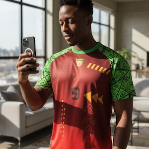 Le Nouveau Maillot de la Guinée (GUINEA JERSEY SOCCER)