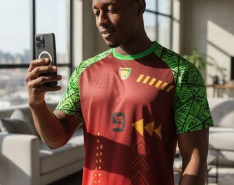Le Nouveau Maillot de la Guinée (FÚTBOL DE GUINEA JERSEY)