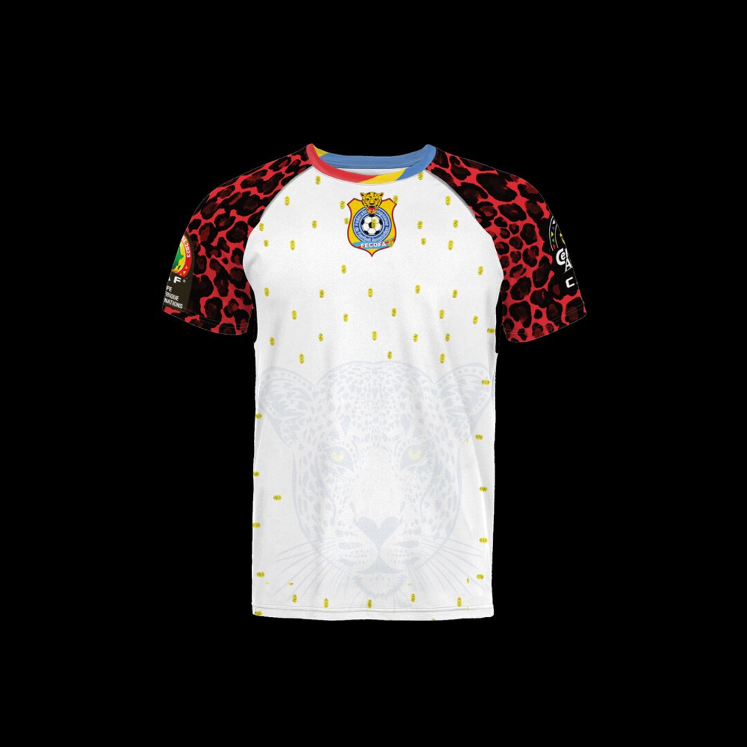 Maillot Des Leopards R D Congo Football Etsy