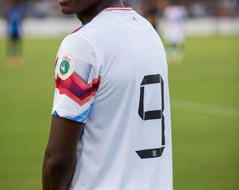 LIBERE リーベレ　フットボールシャツ　football ゲームシャツ　白 Liberia Soccer Jersey ( Liberia Football Shirt) - Etsy
