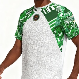Nigeriansk fotbollströja (Maillot du Nigeria fotboll)