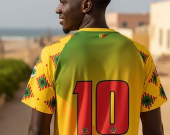 Maillot du Senegal  football (Senegal jersey) soccer