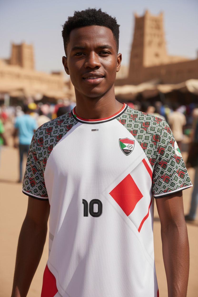 New Sudan Football Jersey (maillot Du Soudan Foot Zado) - Etsy