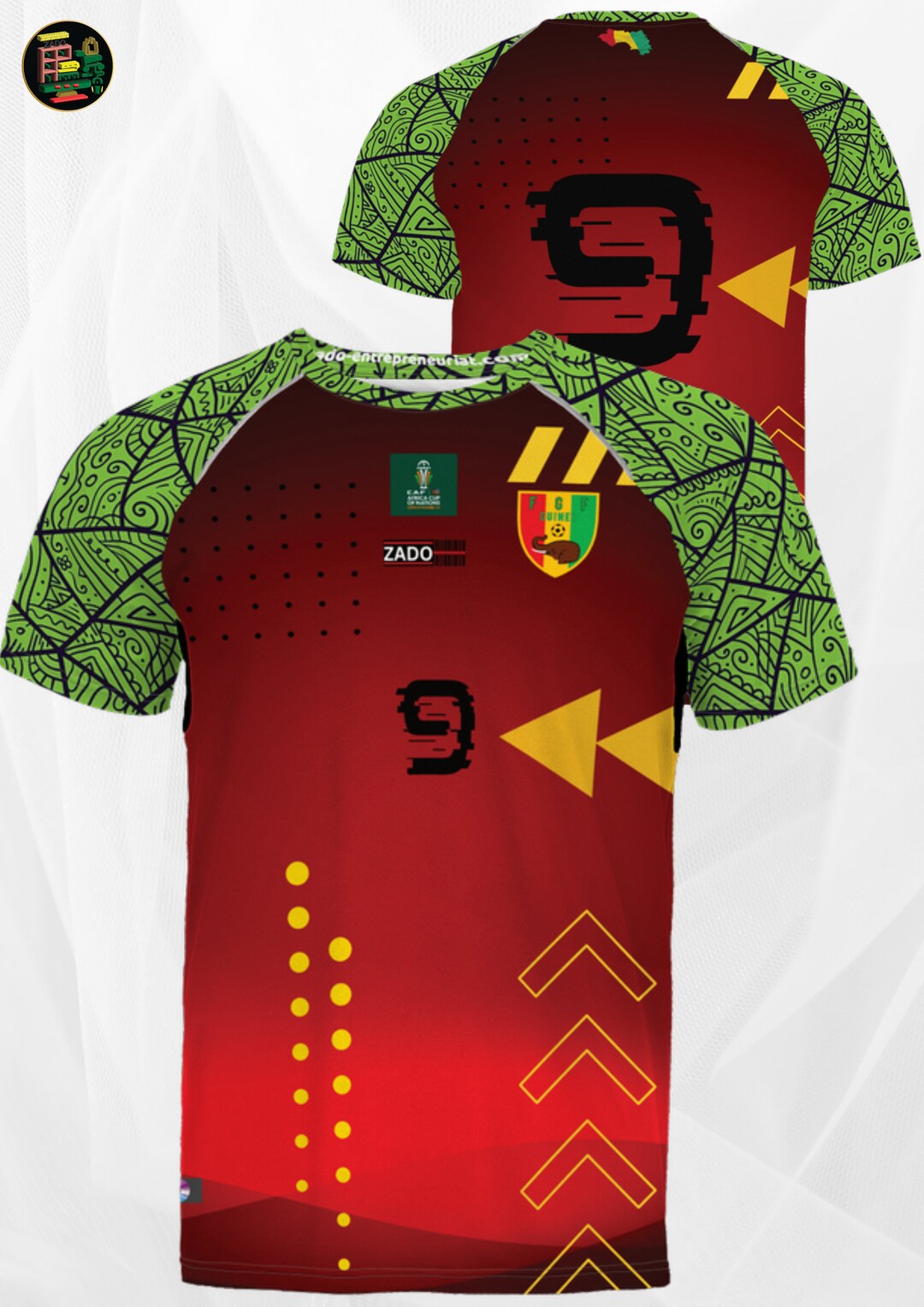 Le Nouveau Maillot De La Guinée Etsy
