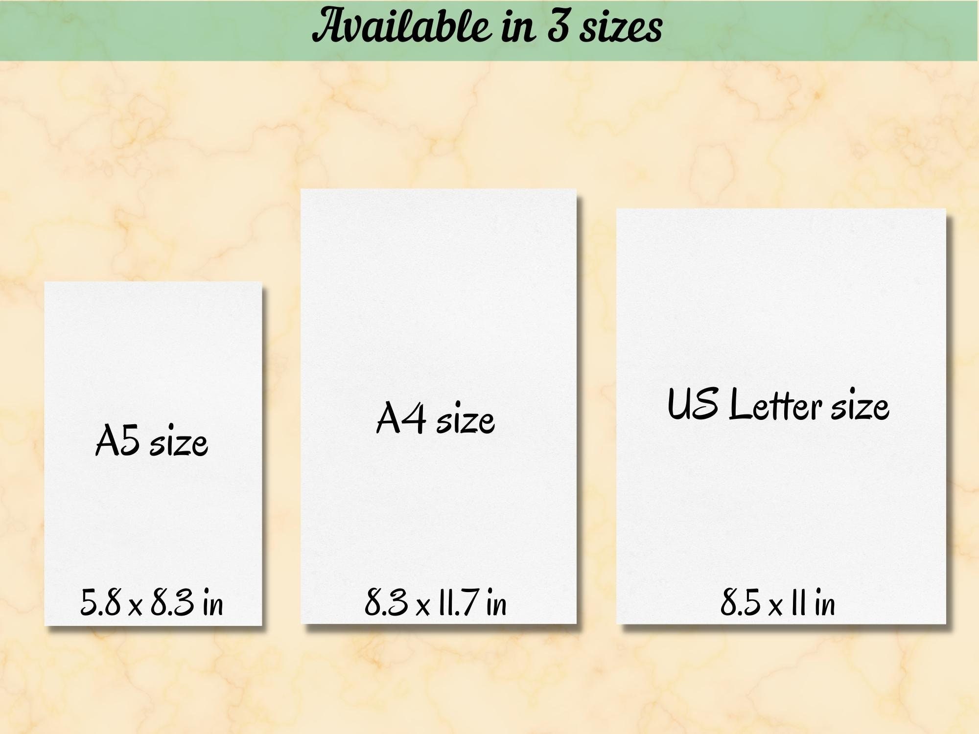 Packing Letters Travel Packing List Printable, Vacation Packing List Digital, Prefilled ...