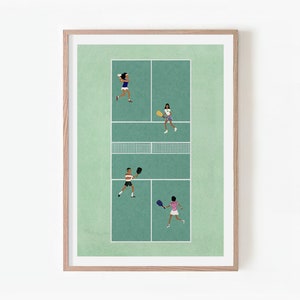 Pickleball court Wall Art, Printable Pickle Ball Court Poster Pickleball Gifts Pickleball Sport Poster, Sports Print, pickleball print