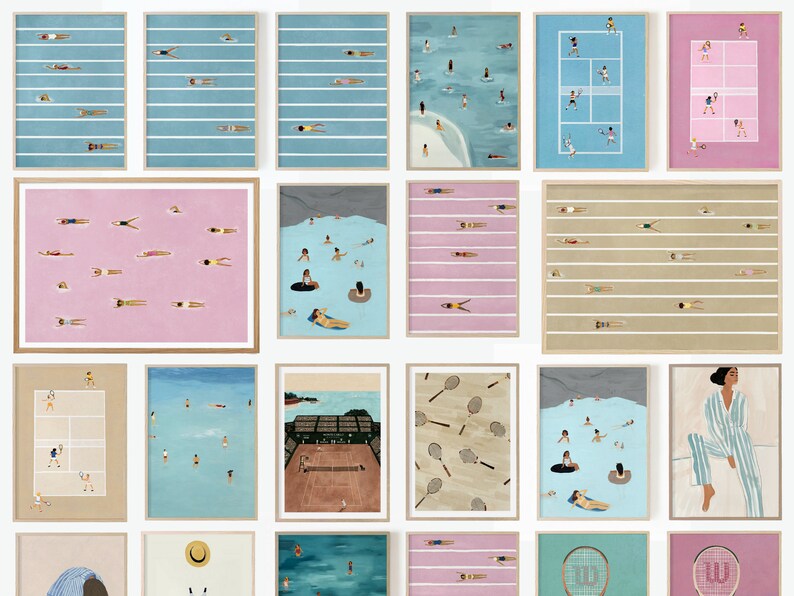 Modern Flower Vase Wall Art Bold Colorful Wall Art Bright Flower Print for Living Room or