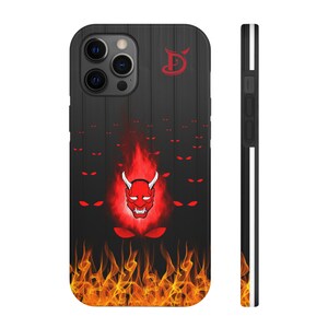 Horror Devil Tough Phone Hülle passend für iPhone 12 pro max, 12 pro, 12, 11 Pro Max, 11 Pro, 11