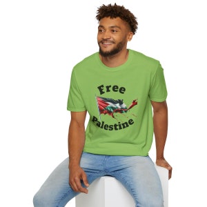Free Palestine T-shirt ,Liberation wear, T-shirt, Gaza casual tee, Gaza wear, Gaza Tee