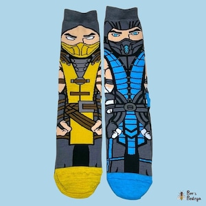 Mortal Kombat: &#39;Scorpion & Sub Zero Socks&#39;