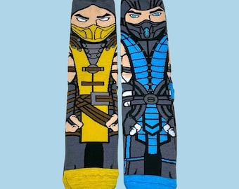Mortal Kombat: &#39;Scorpion & Sub Zero Socks&#39;