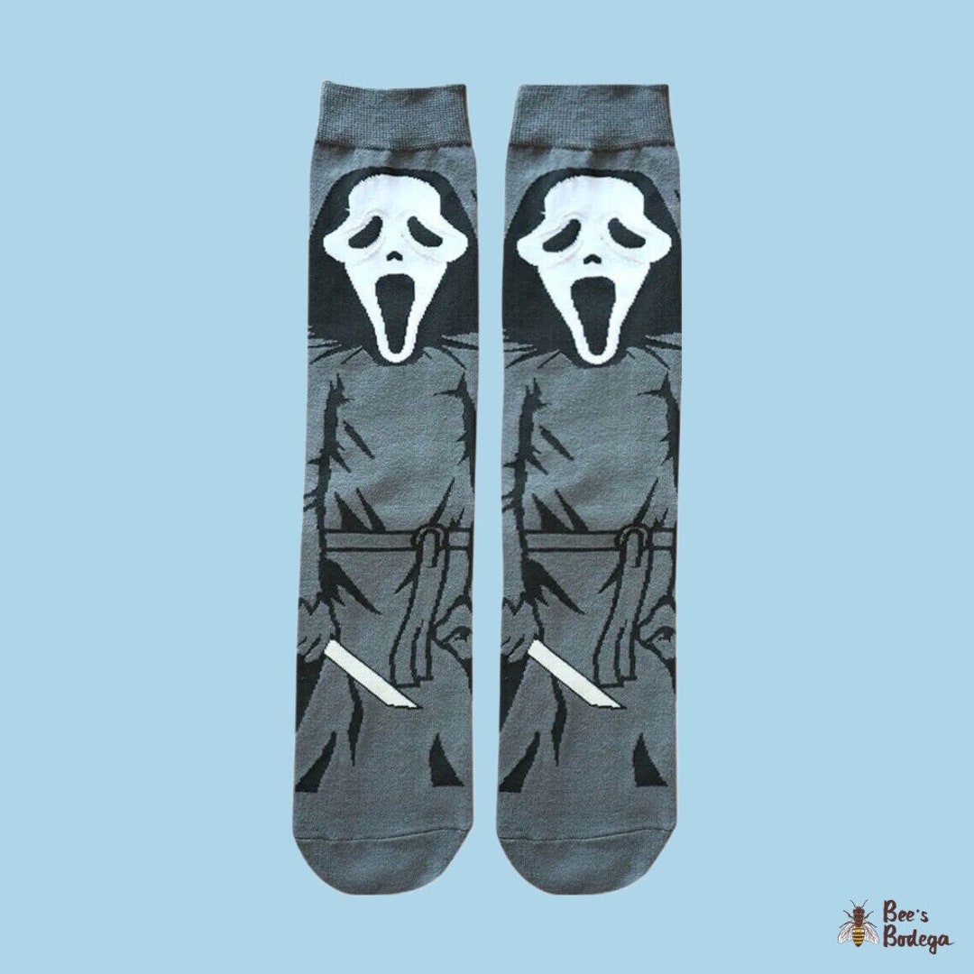 Scream ghostface Socks Etsy