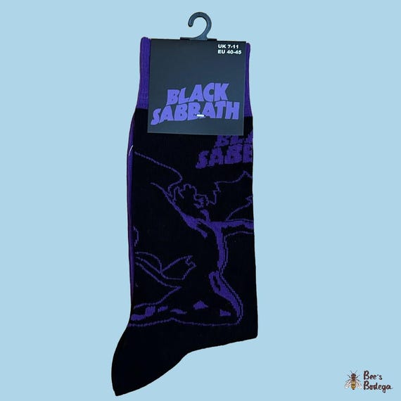 Black Sabbath 'Purple Logo Socks'
