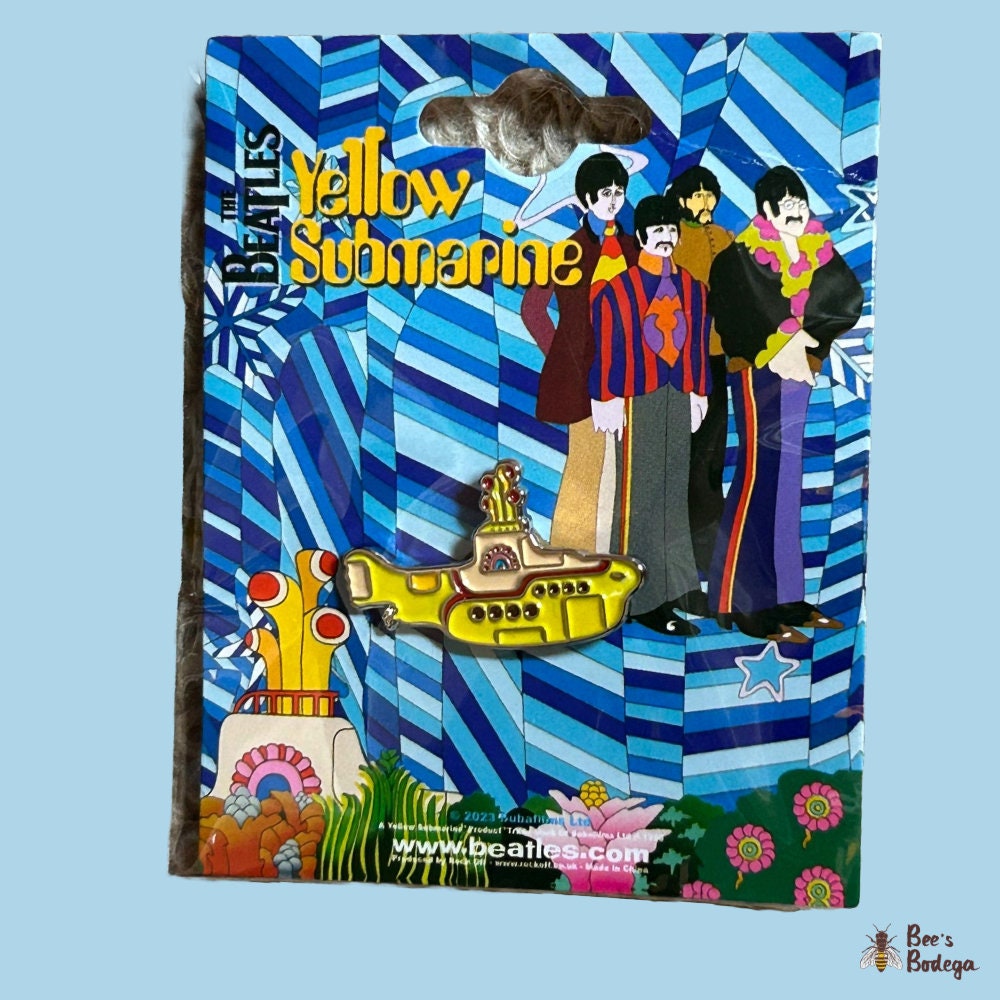 The Beatles Yellow Submarine Pin Badge Brooch - Then, Quirky And Retro Gifts And Accessories In - Foto 4