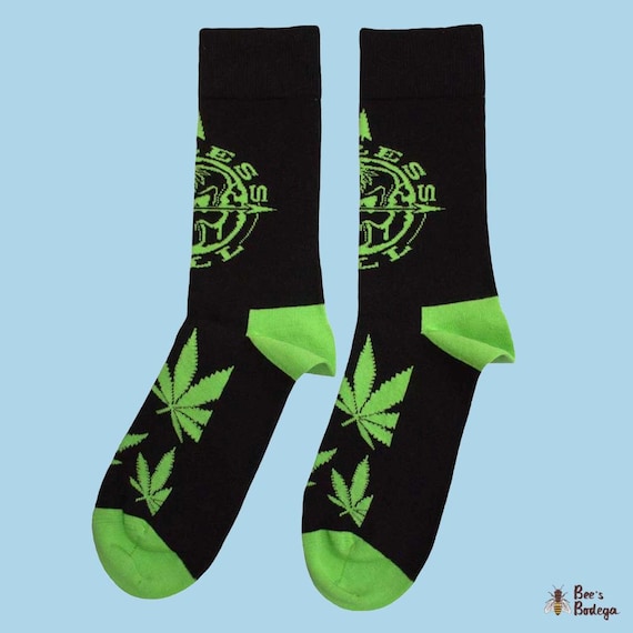 Cypress Hill: 'Logo & Leaves' Socks