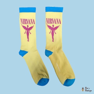 Nirvana: 'Angel’ Socks *Official Merchandise!*