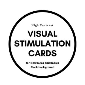 29 Black Background High Contrast Visual Stimulation for Newborns and Babies