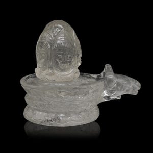 Clear quartz Crystal Shiva Lingam, sphatic shiv ling, stone carved crystal shiv linga statue Mothers day gifts for her gemstone shiv linga