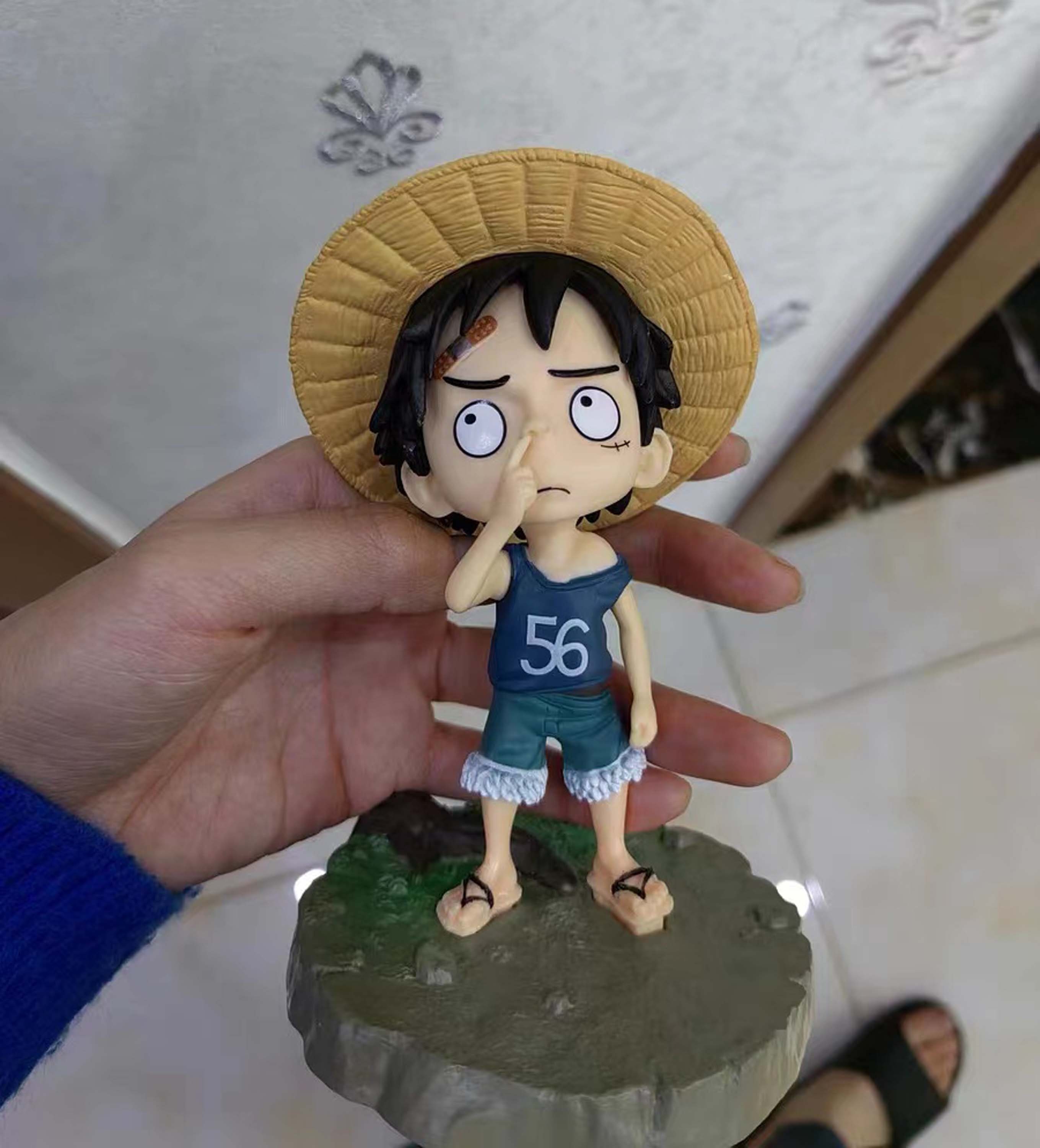  MASEKE Luffy Figure, One Piece Figure, Anime Figure, Gear 5  Luffy Action Figure Collection Statue Doll Toy Gift : Toys & Games