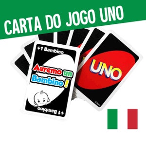 ANNUNCIO DI GRAVIDANZA - annuncio di matrimonio - Scratch card / Gratta e vinci - Carta Uno - Padrino / madrina  testimone