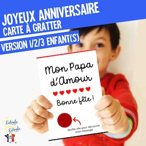 CARTE BONNE FETE cadeau papa cadeau fête des pères super papa - papa d'amour