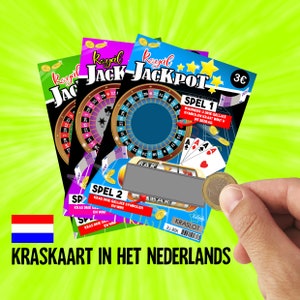 NEDERLANDS - Gratta e vinci Annuncio di gravidanza - matrimonio